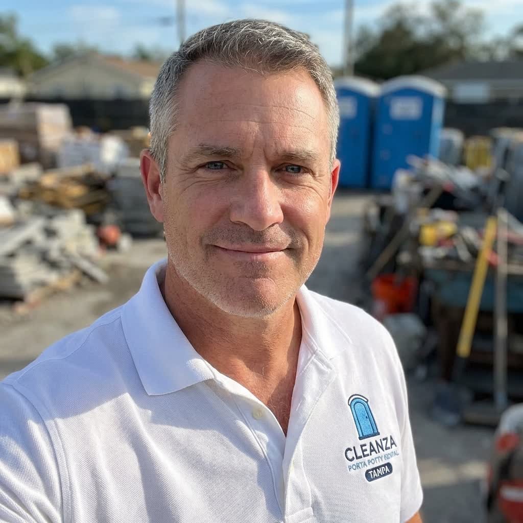 Garrett Holloway, CEO of Cleanza Porta Potty Rental Tampa