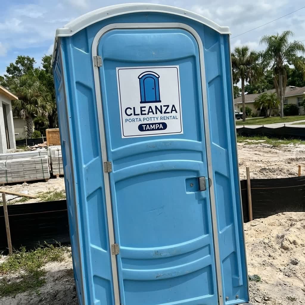 Standard Portable Restroom from Cleanza Porta Potty Rental Tampa