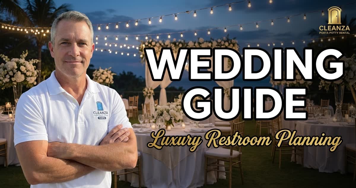 Porta potty rental for weddings guide